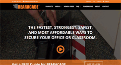 Desktop Screenshot of doorbearacade.com